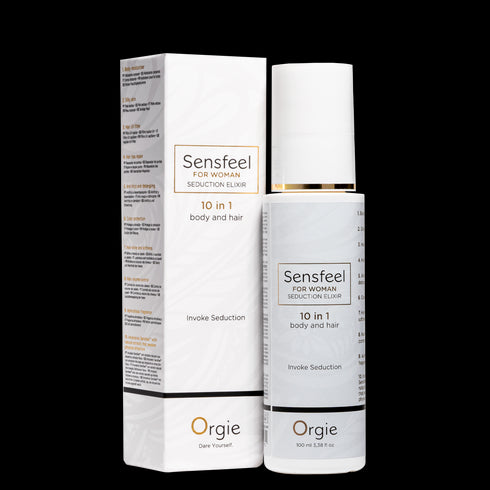 Orgie Sensfeel Elixir de Seducción para Mujer 10 en 1 Cuerpo y Cabello 100 ml